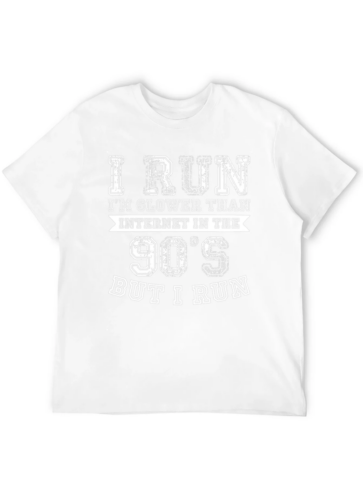 I Run Slower Than 90s Internet Funny Running T-Shirt product image 10