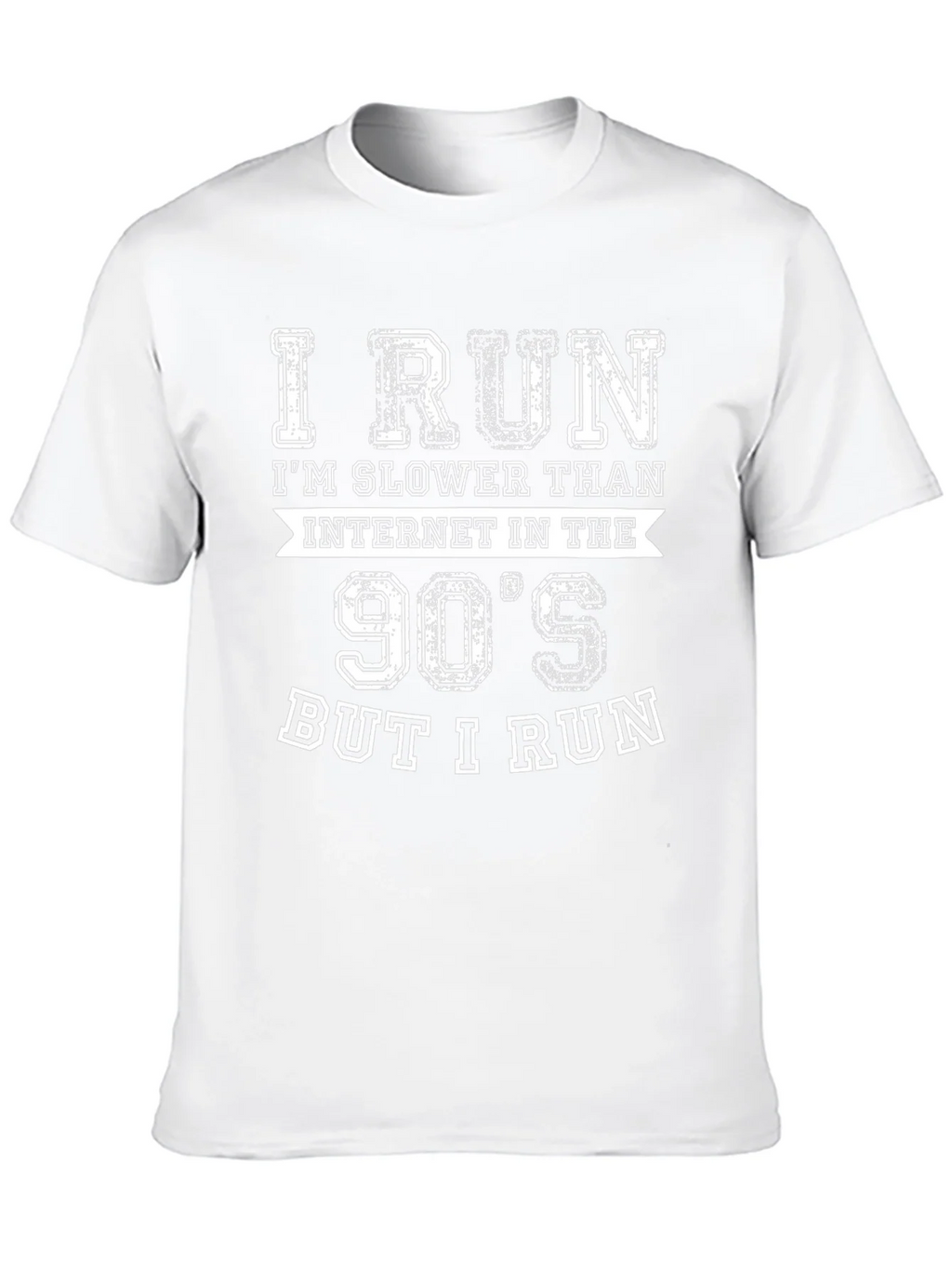I Run Slower Than 90s Internet Funny Running T-Shirt product image 8