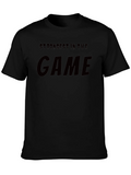 Strongest In The Game Black Graphic T-Shirt product image 1