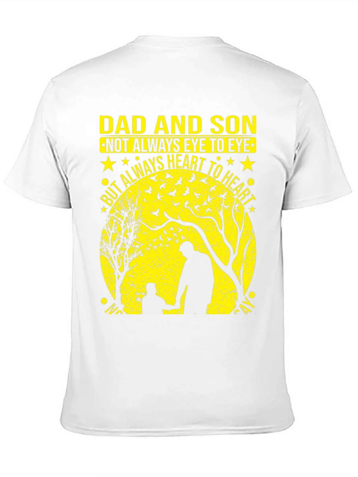Dad and Son Heart to T-Shirt product image 10