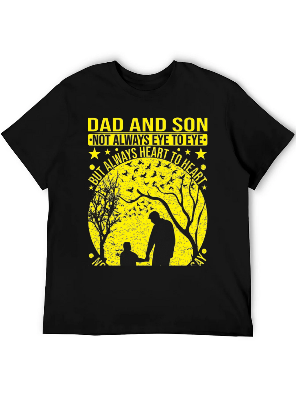 Dad and Son Heart to T-Shirt product image 5