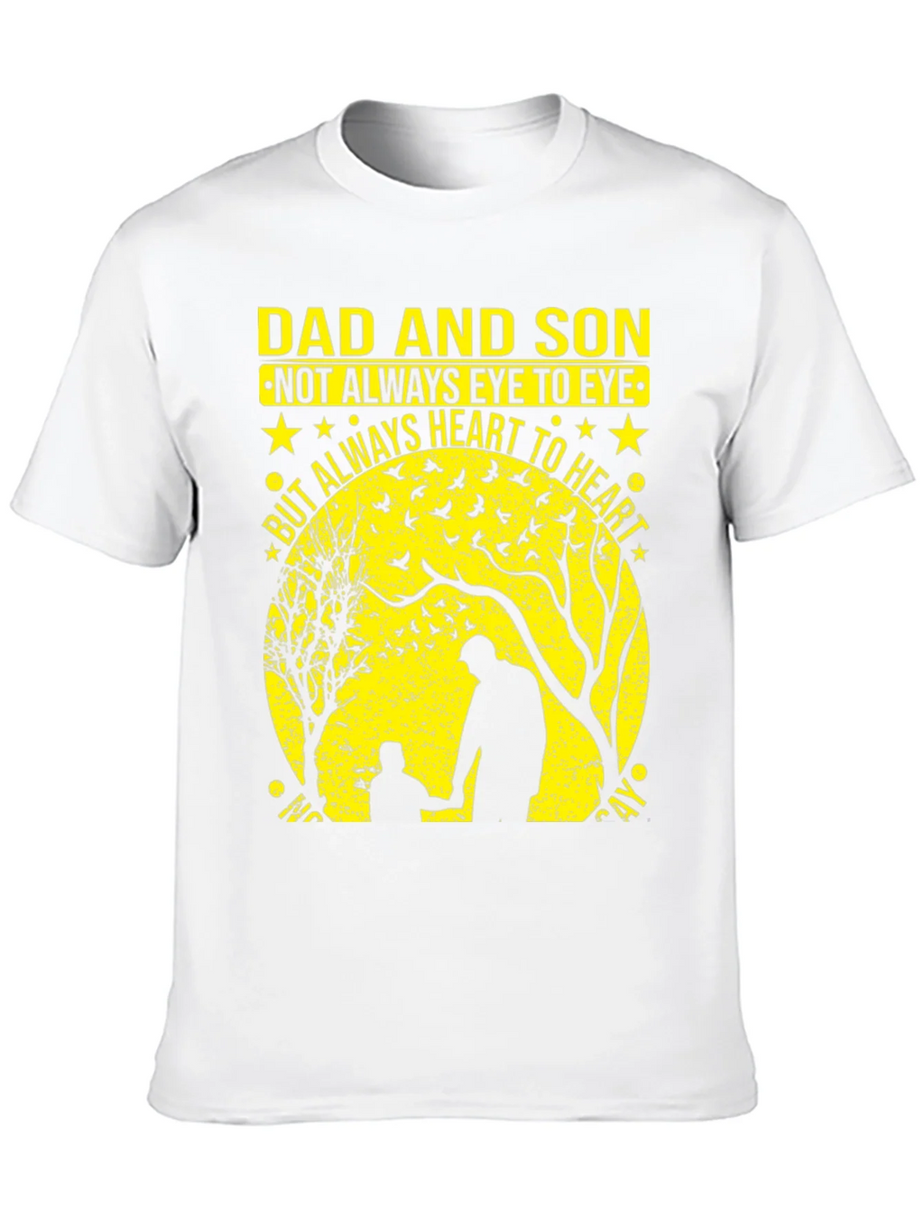 Dad and Son Heart to T-Shirt product image 9