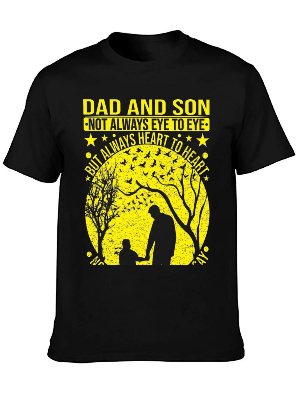 Dad and Son Heart to T-Shirt product image 3