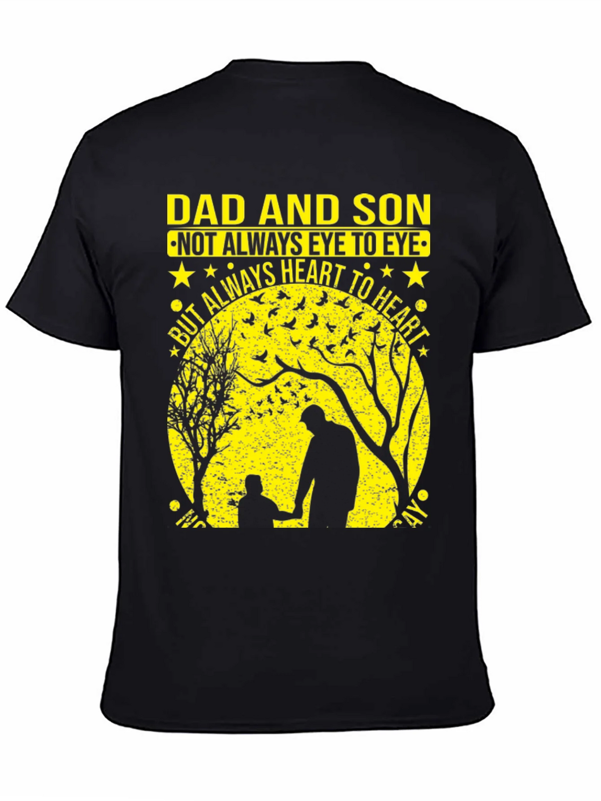Dad and Son Heart to T-Shirt product image 4