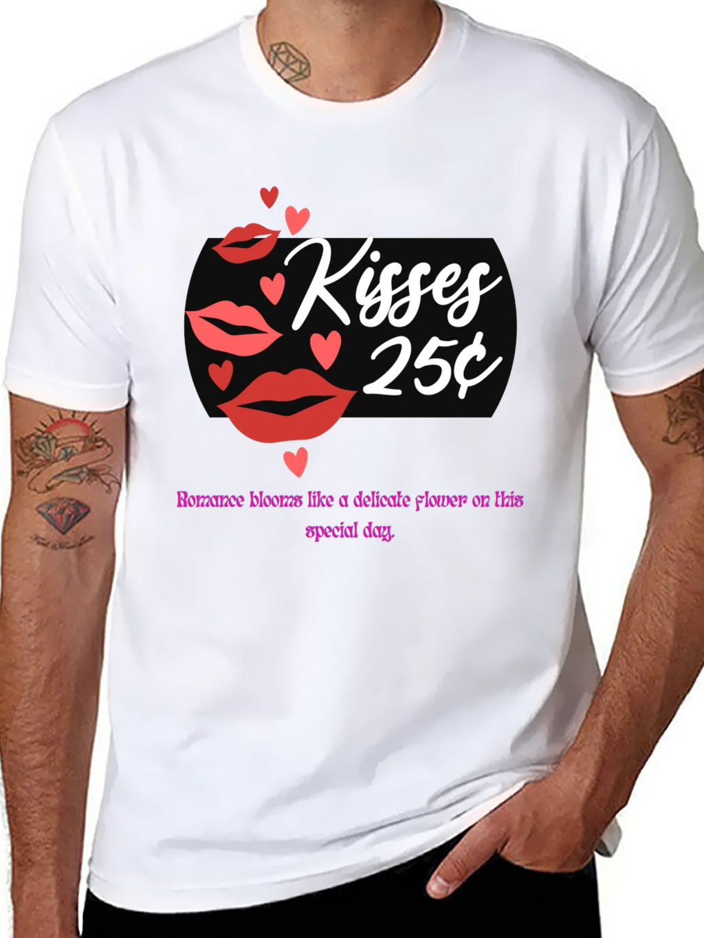 Valentines Day Kisses T-Shirt product image 7