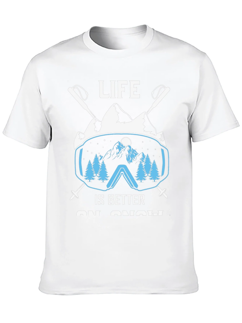Life Is Better On Snow T-Shirt product image 8