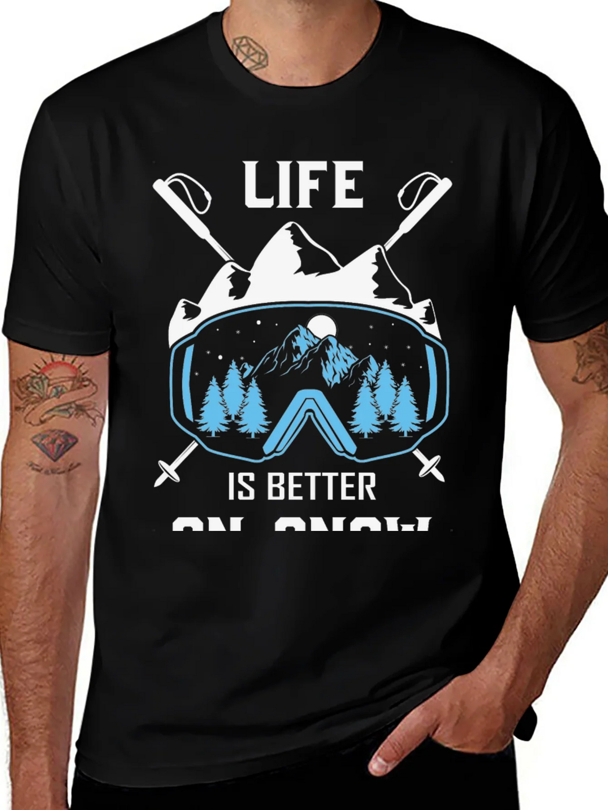 Life Is Better On Snow T-Shirt product image 1
