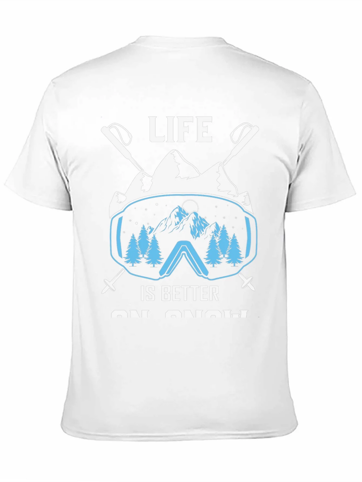 Life Is Better On Snow T-Shirt product image 9