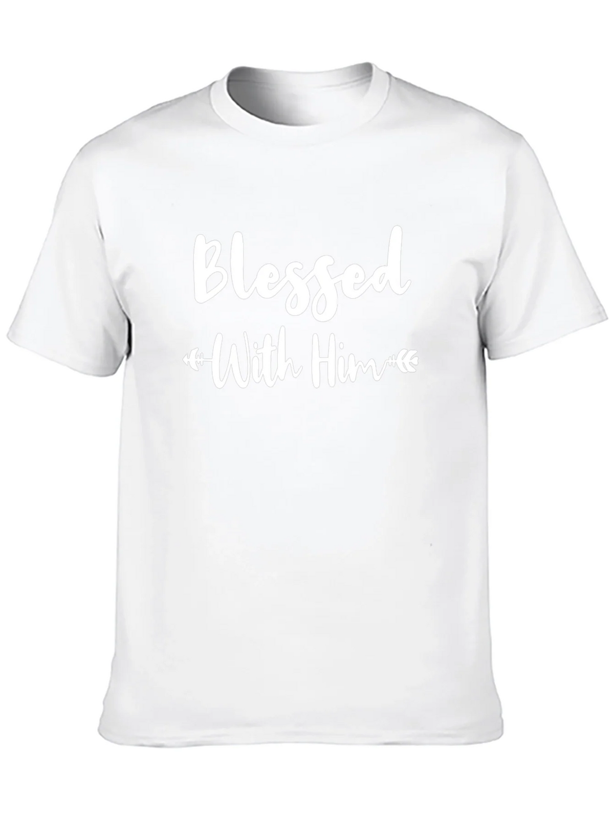 Blessed With Him Black T-Shirt product image 9