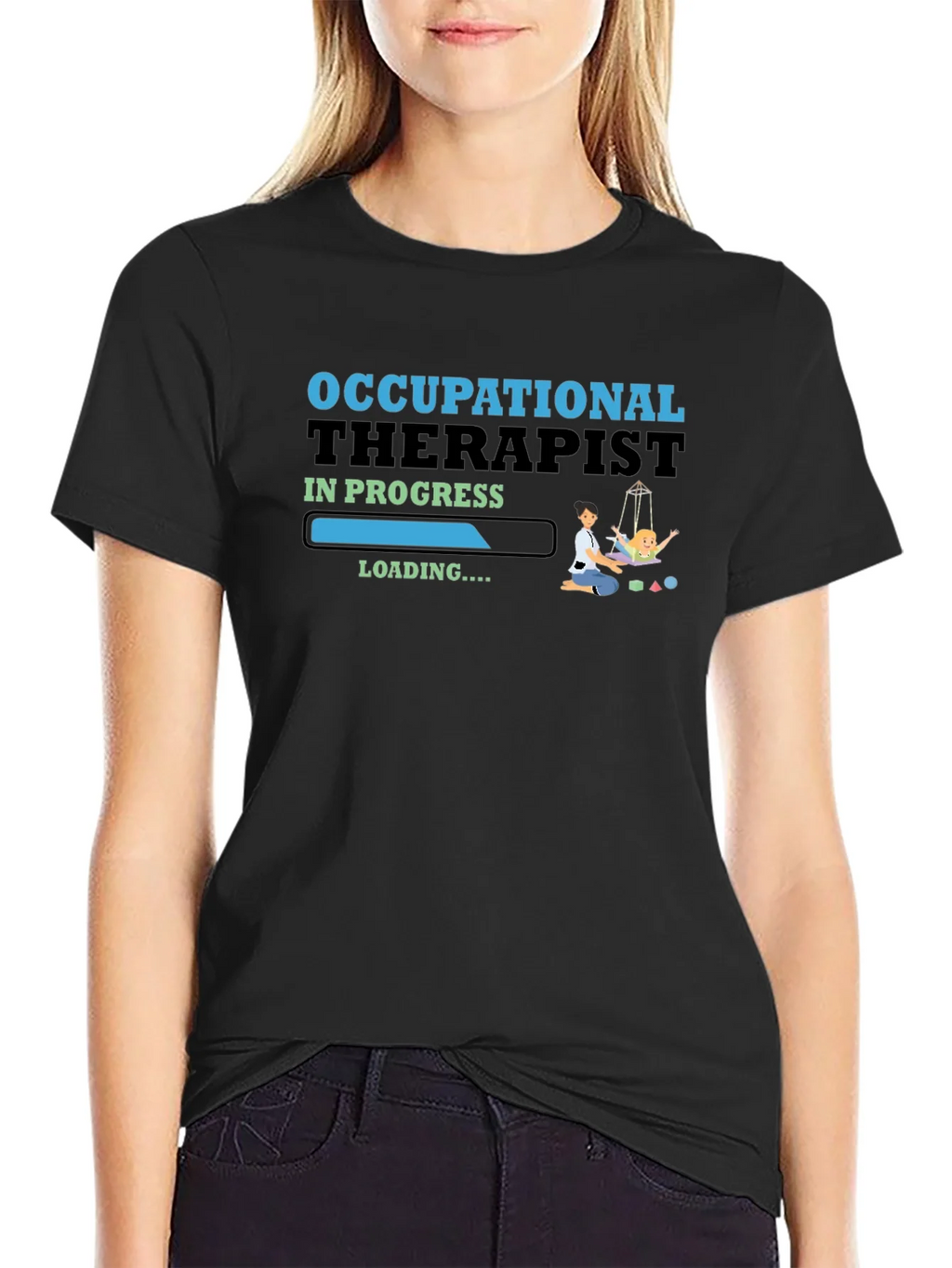 Occupational Therapist in Progress Graphic T-Shirt product image 2