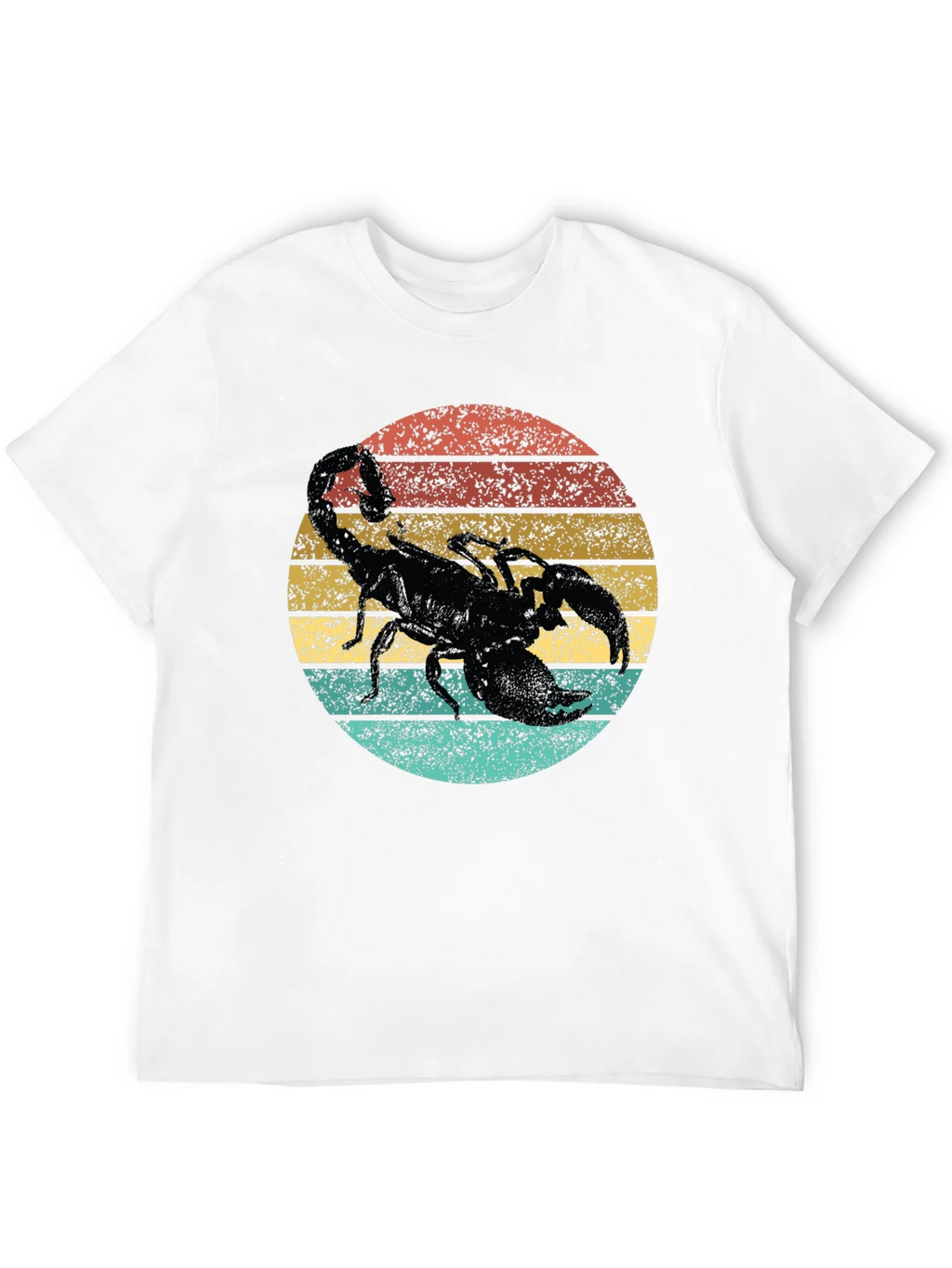 Retro Scorpion Graphic Tee - Black Cotton T-Shirt product image 11