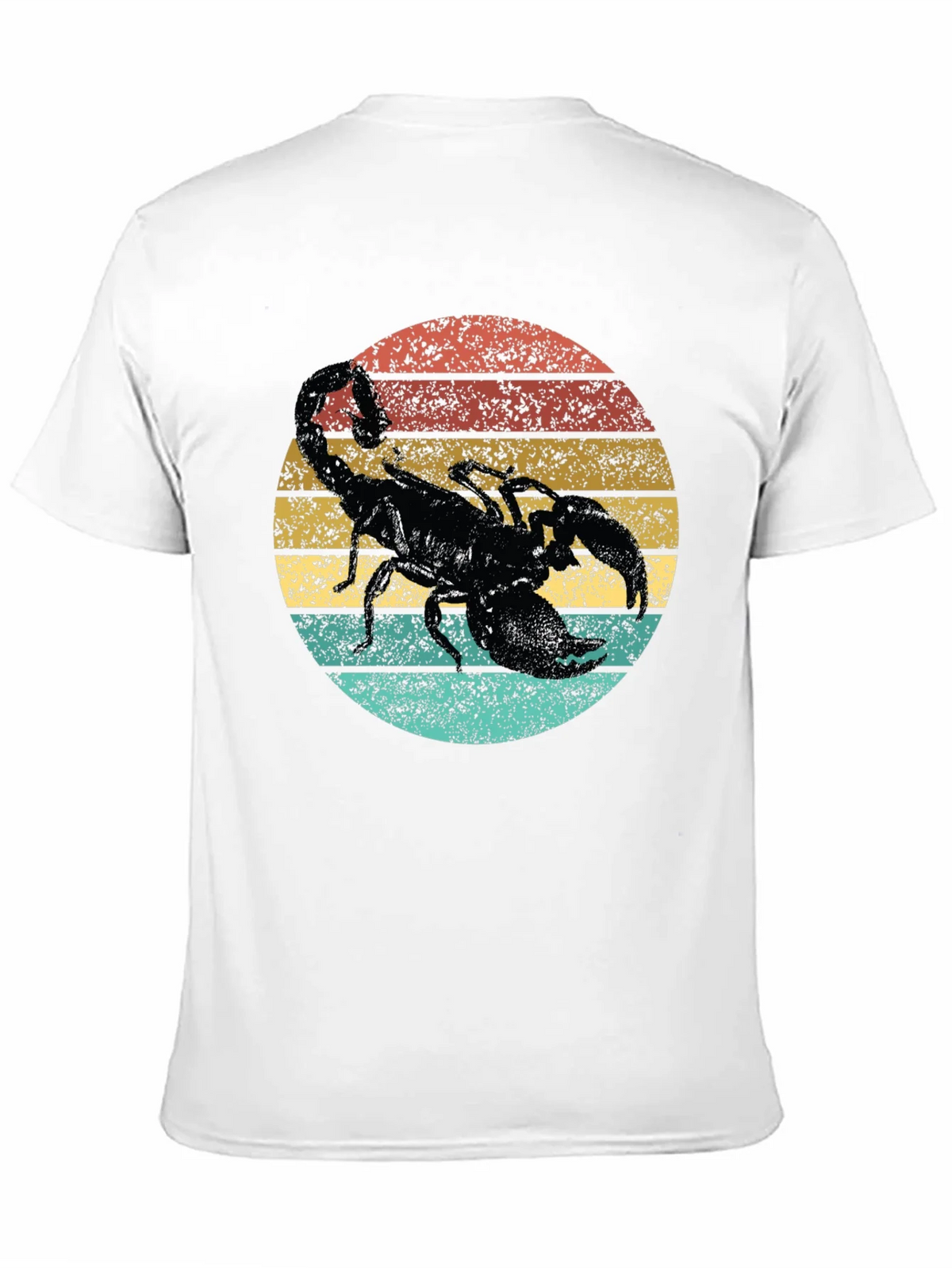 Retro Scorpion Graphic Tee - Black Cotton T-Shirt product image 10