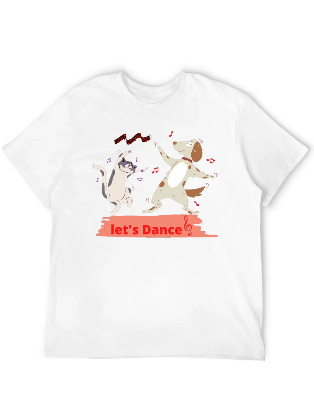 Lets Dance Dog & Cat Graphic T-Shirt product image 9
