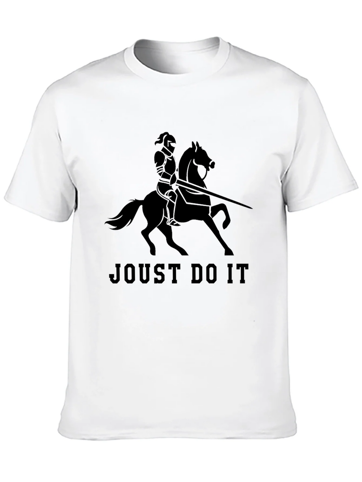 Joust Do It - Knight on Horseback Graphic T-Shirt product image 4