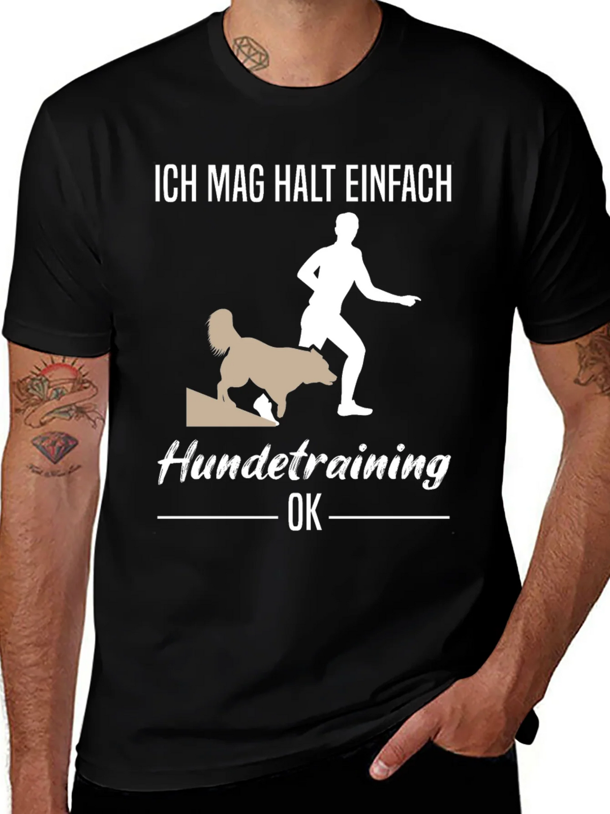 Ich Mag Halt Einfach Hundetraining OK T-Shirt product image 1