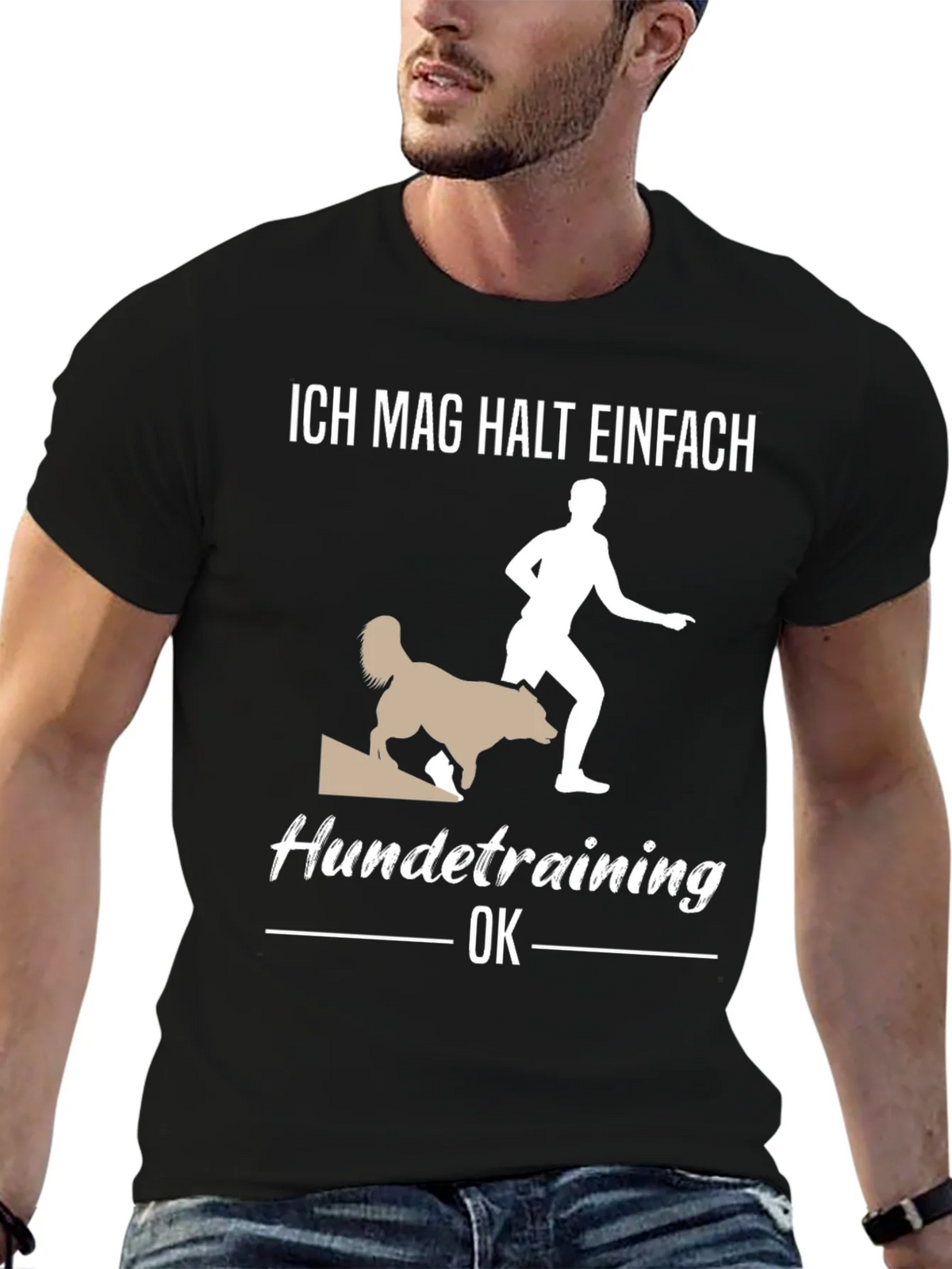 Ich Mag Halt Einfach Hundetraining OK T-Shirt product image 5