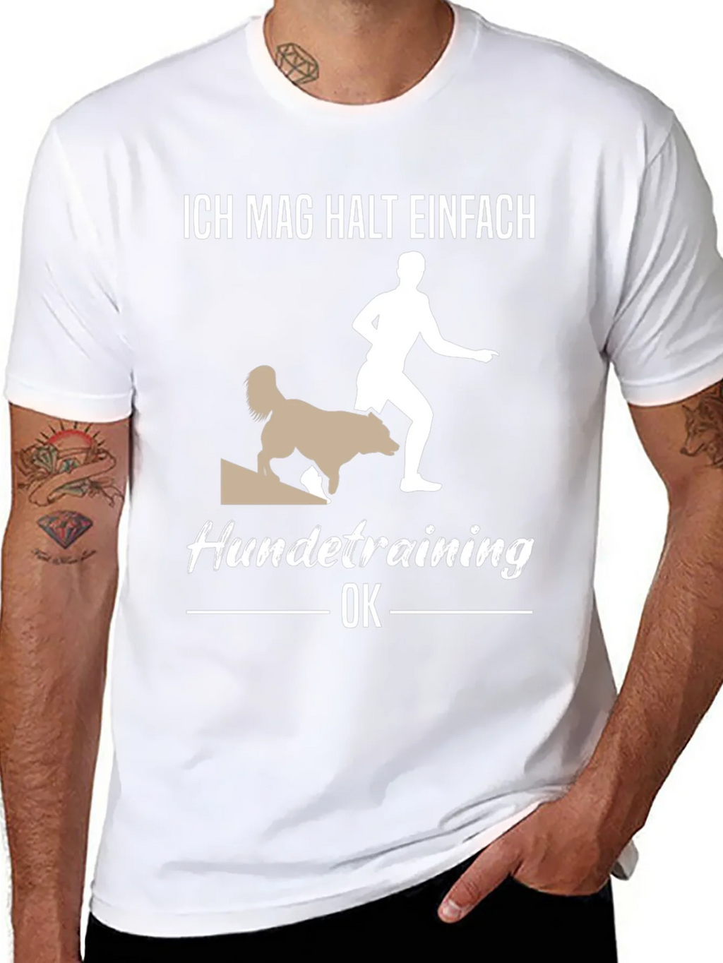 Ich Mag Halt Einfach Hundetraining OK T-Shirt product image 6