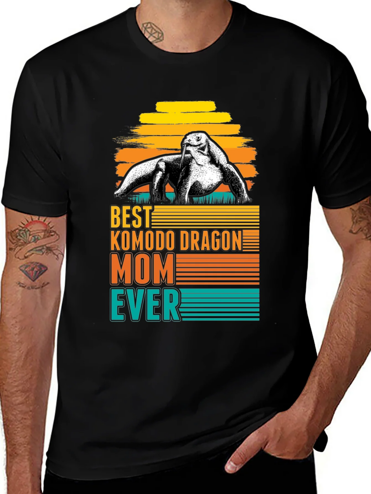 Best Komodo Dragon Mom Ever Graphic T-Shirt product image 1