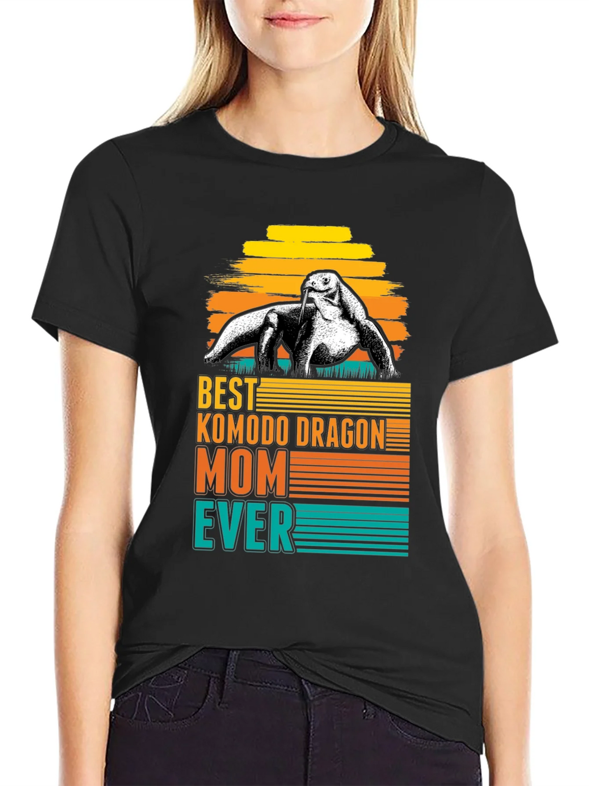 Best Komodo Dragon Mom Ever Graphic T-Shirt product image 2