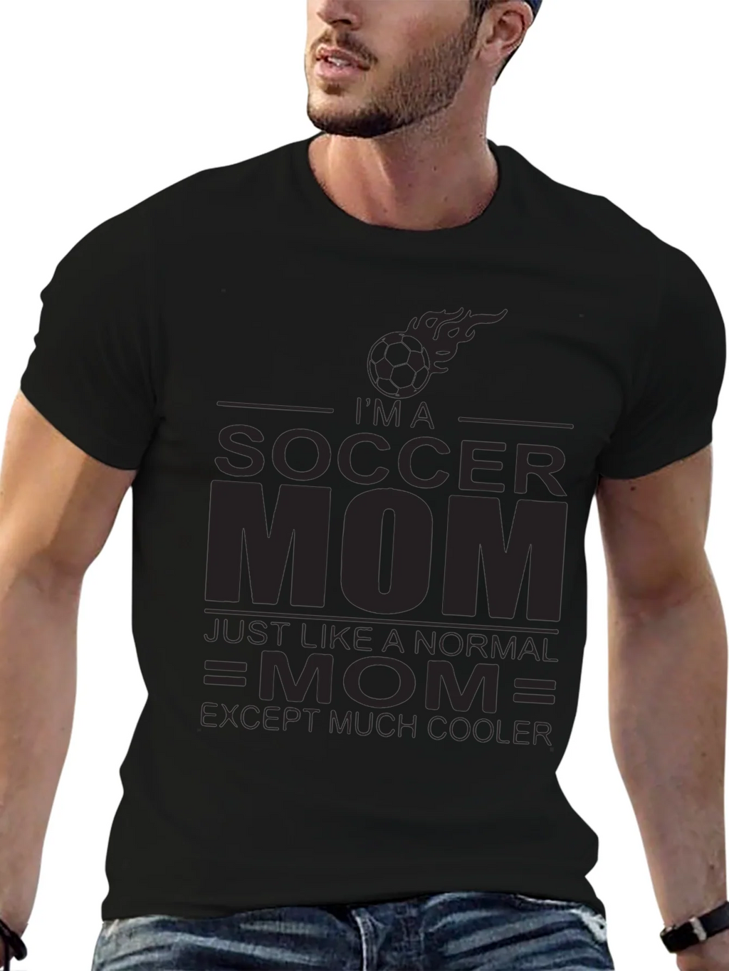 Im a Soccer Mom T-Shirt - Cool Comfy Great Gift! product image 3