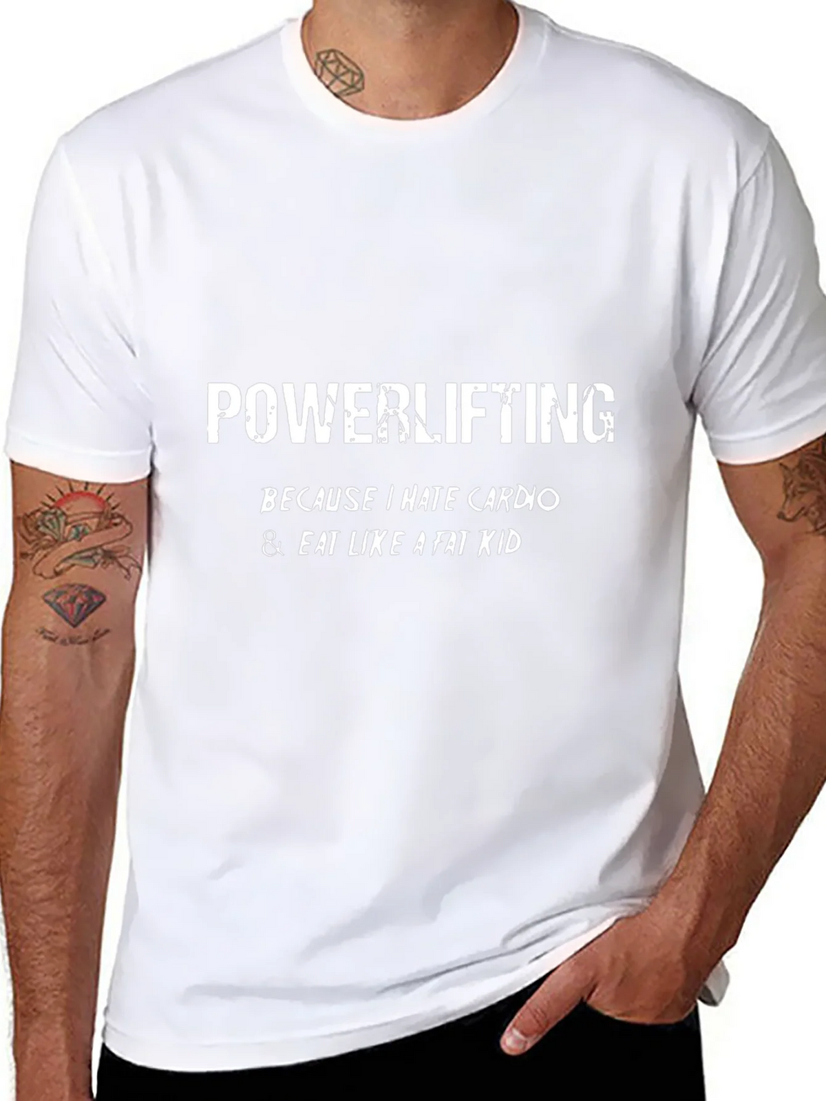 Powerlifting - Because I Hate Cardio T-Shirt product image 6