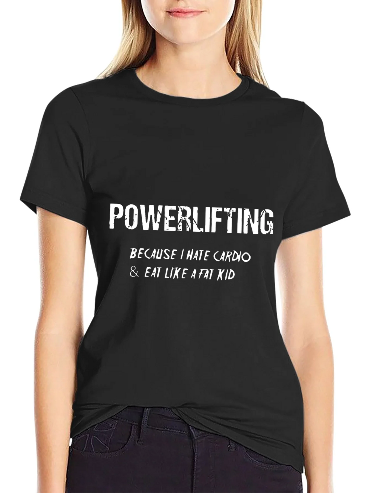 Powerlifting - Because I Hate Cardio T-Shirt product image 2