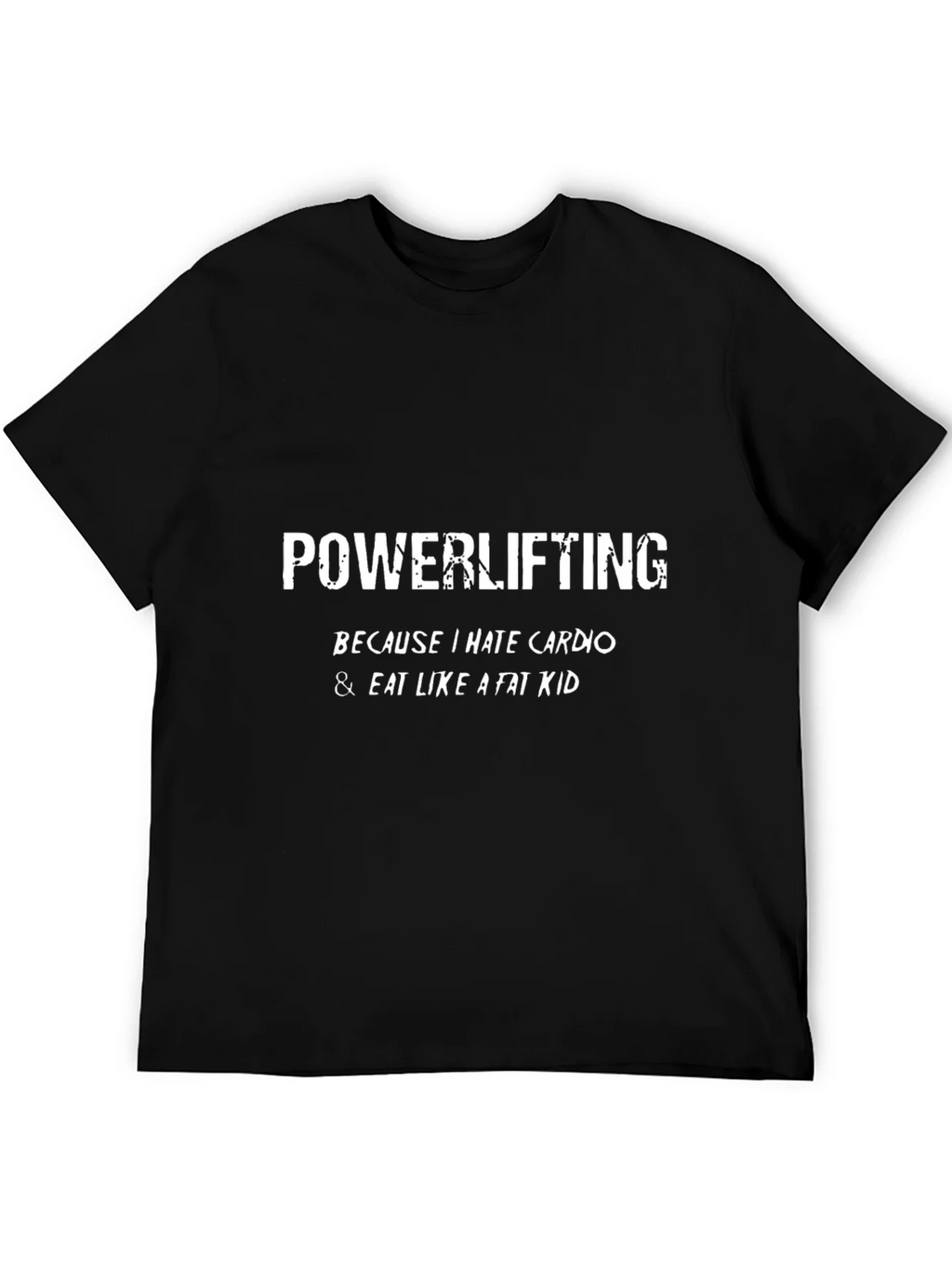 Powerlifting - Because I Hate Cardio T-Shirt product image 4