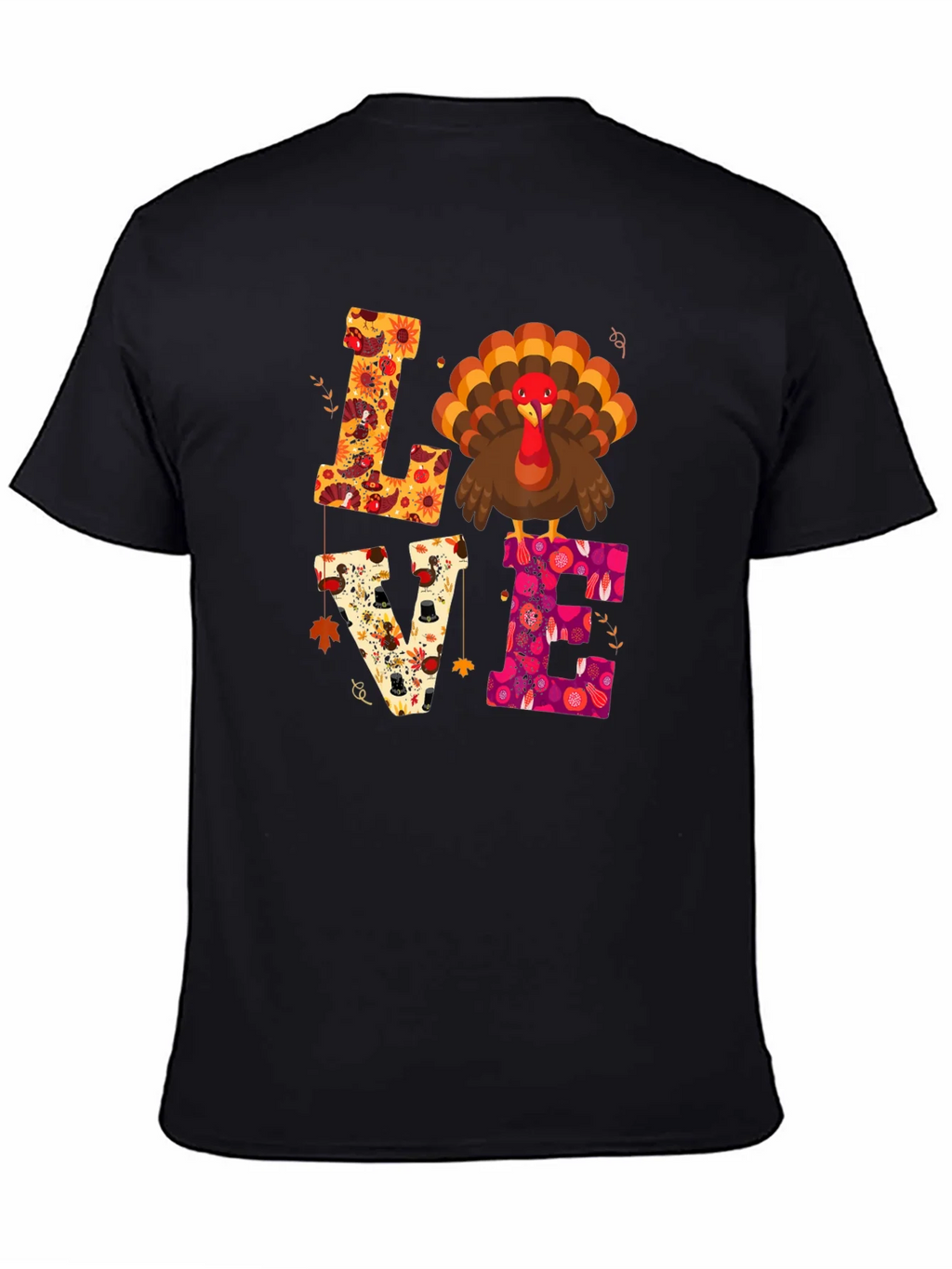 Love Turkey Thanksgiving T-Shirt product image 4