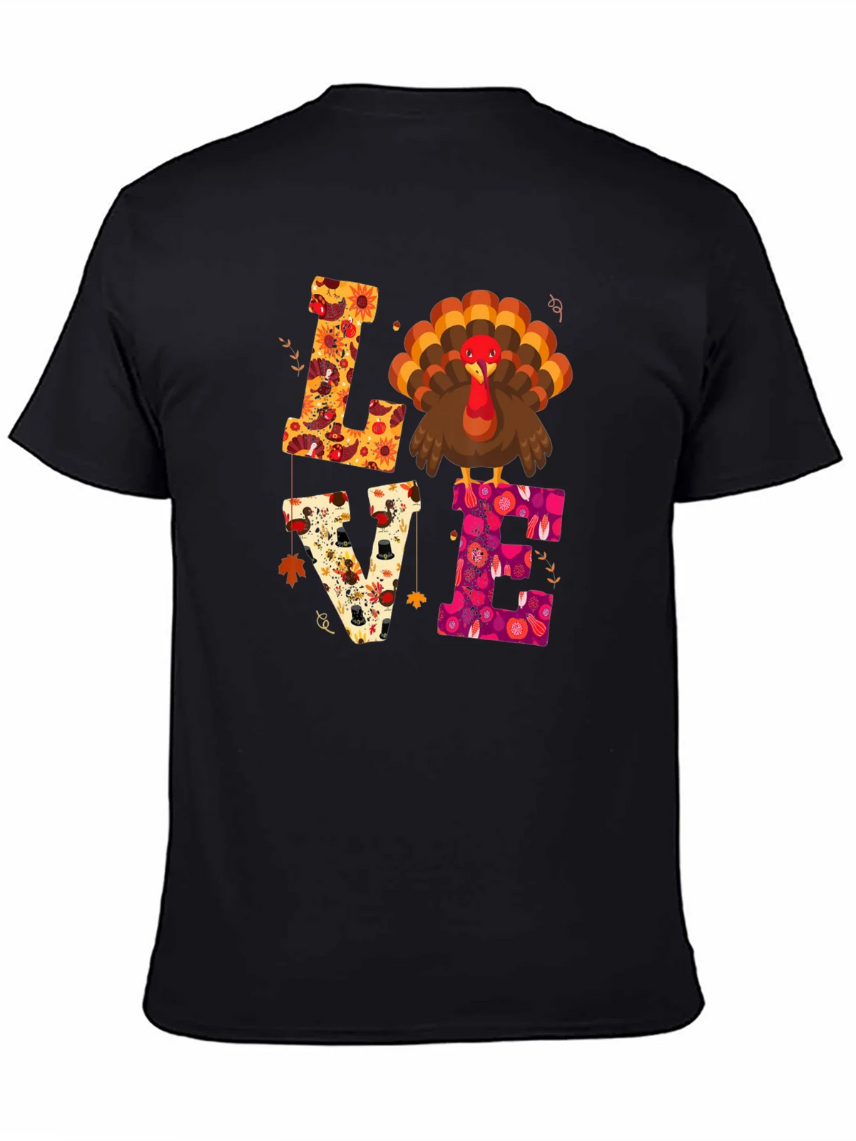 Love Turkey Thanksgiving T-Shirt product image 4