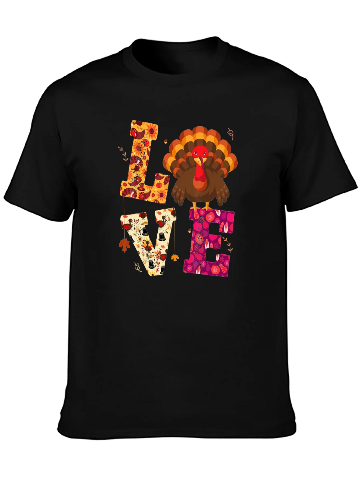 Love Turkey Thanksgiving T-Shirt product image 3