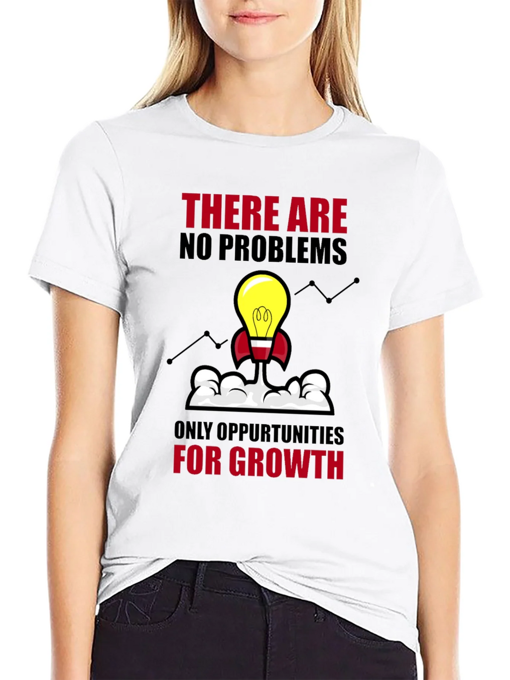 Opportunity Growth T-Shirt - No Problems Just product image 5