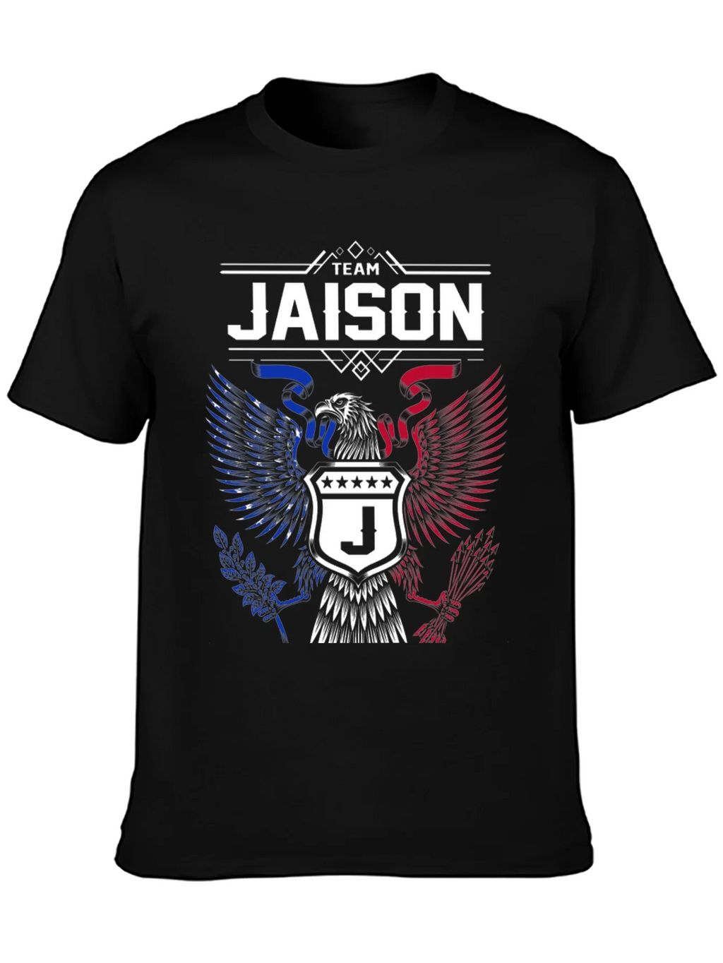 Team Jaison Eagle Crest Graphic T-Shirt product image 3