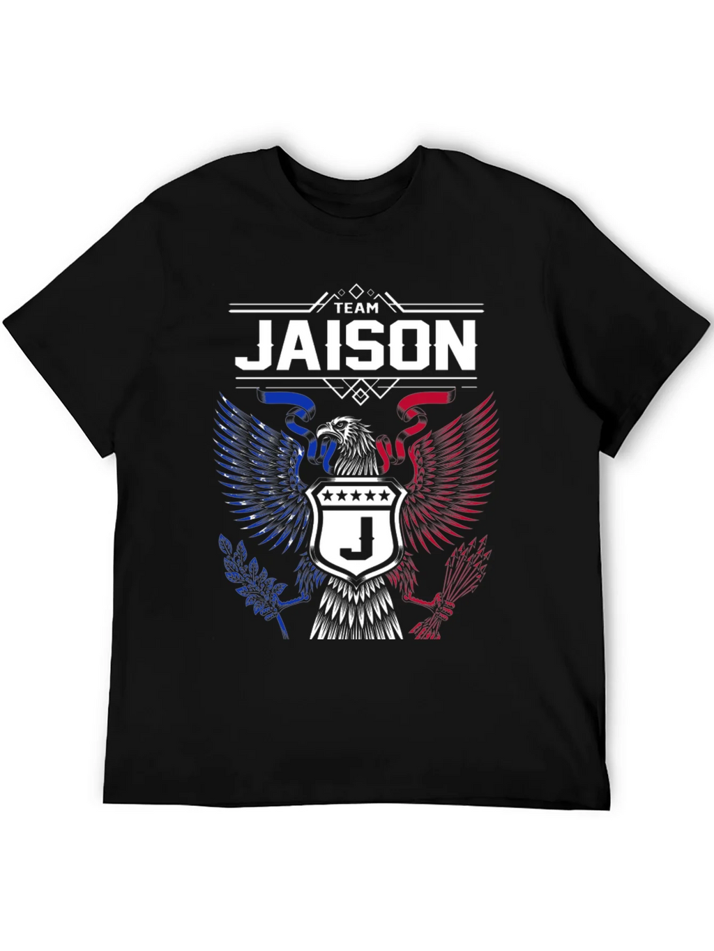 Team Jaison Eagle Crest Graphic T-Shirt product image 5