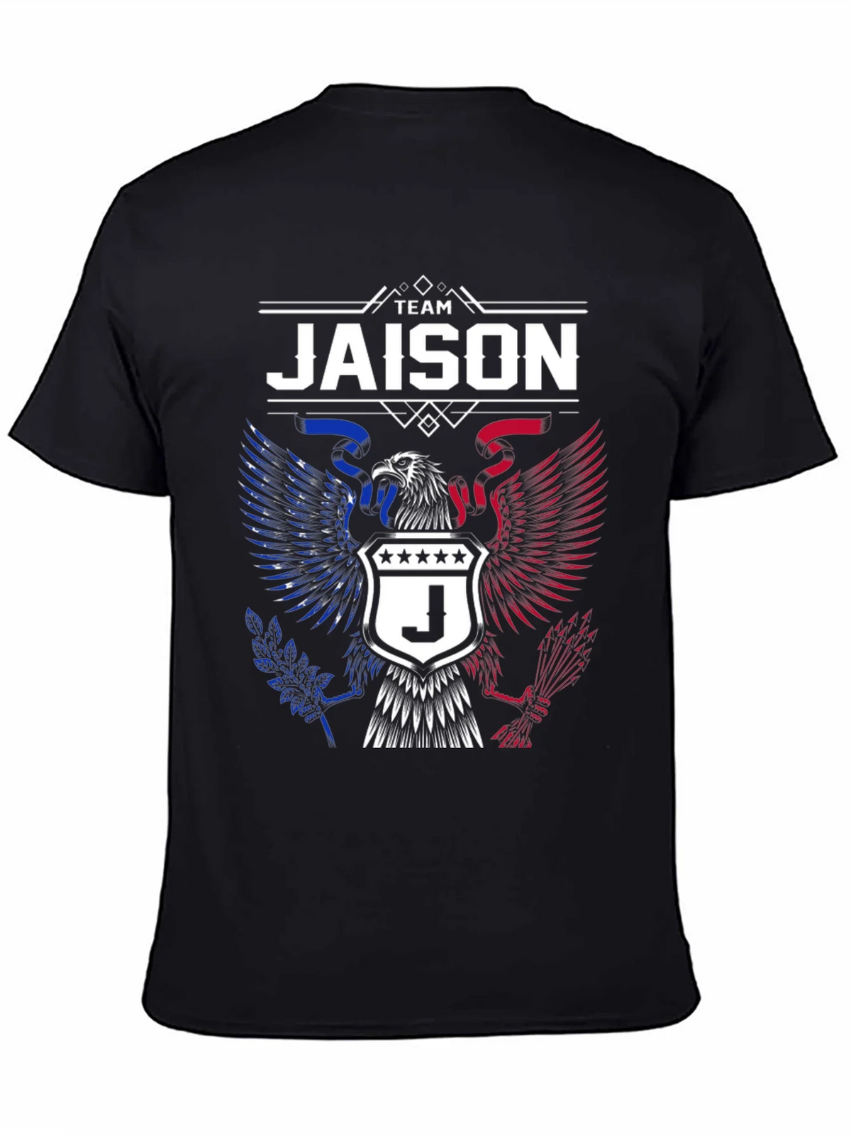 Team Jaison Eagle Crest Graphic T-Shirt product image 4