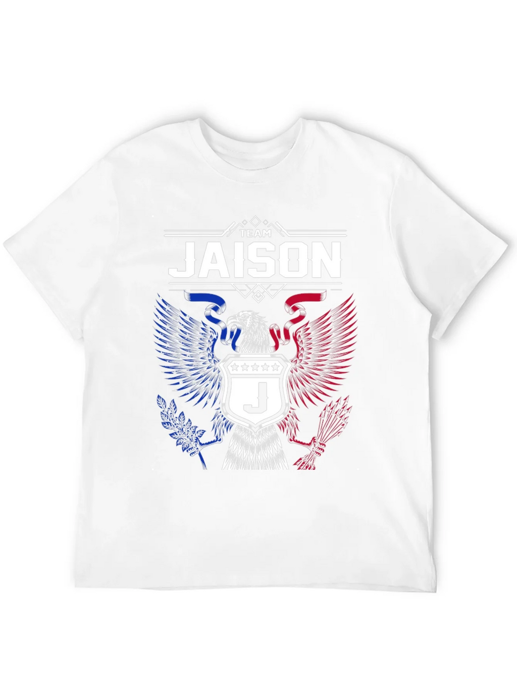 Team Jaison Eagle Crest Graphic T-Shirt product image 11