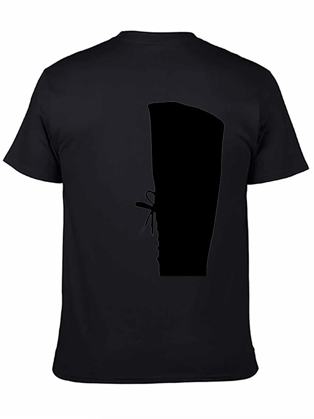 Silhouette Boot Print Black T-Shirt product image 2