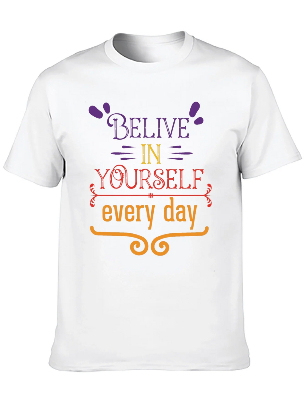 Believe in Yourself Graphic T-Shirt product image 9