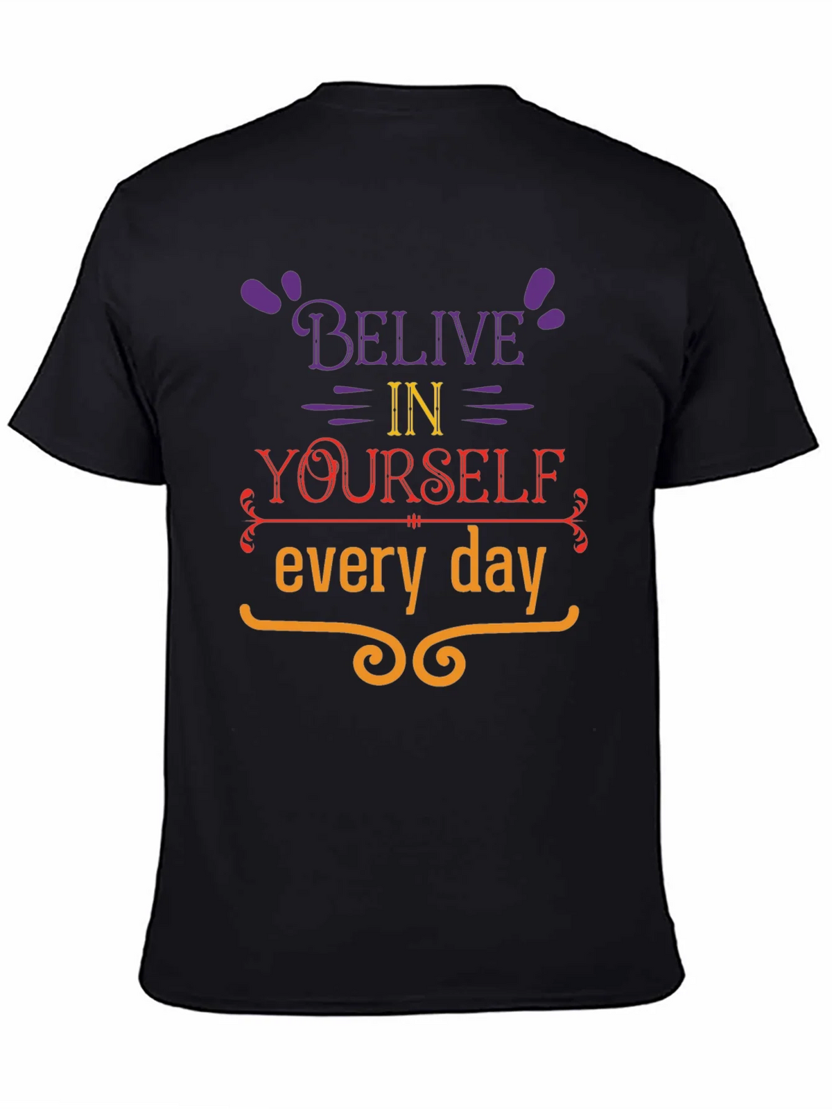 Believe in Yourself Graphic T-Shirt product image 4