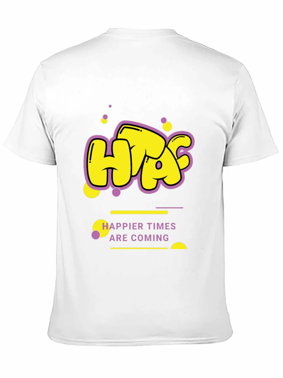 Happier Times Graphic Tee - Trendy Black T-Shirt product image 10