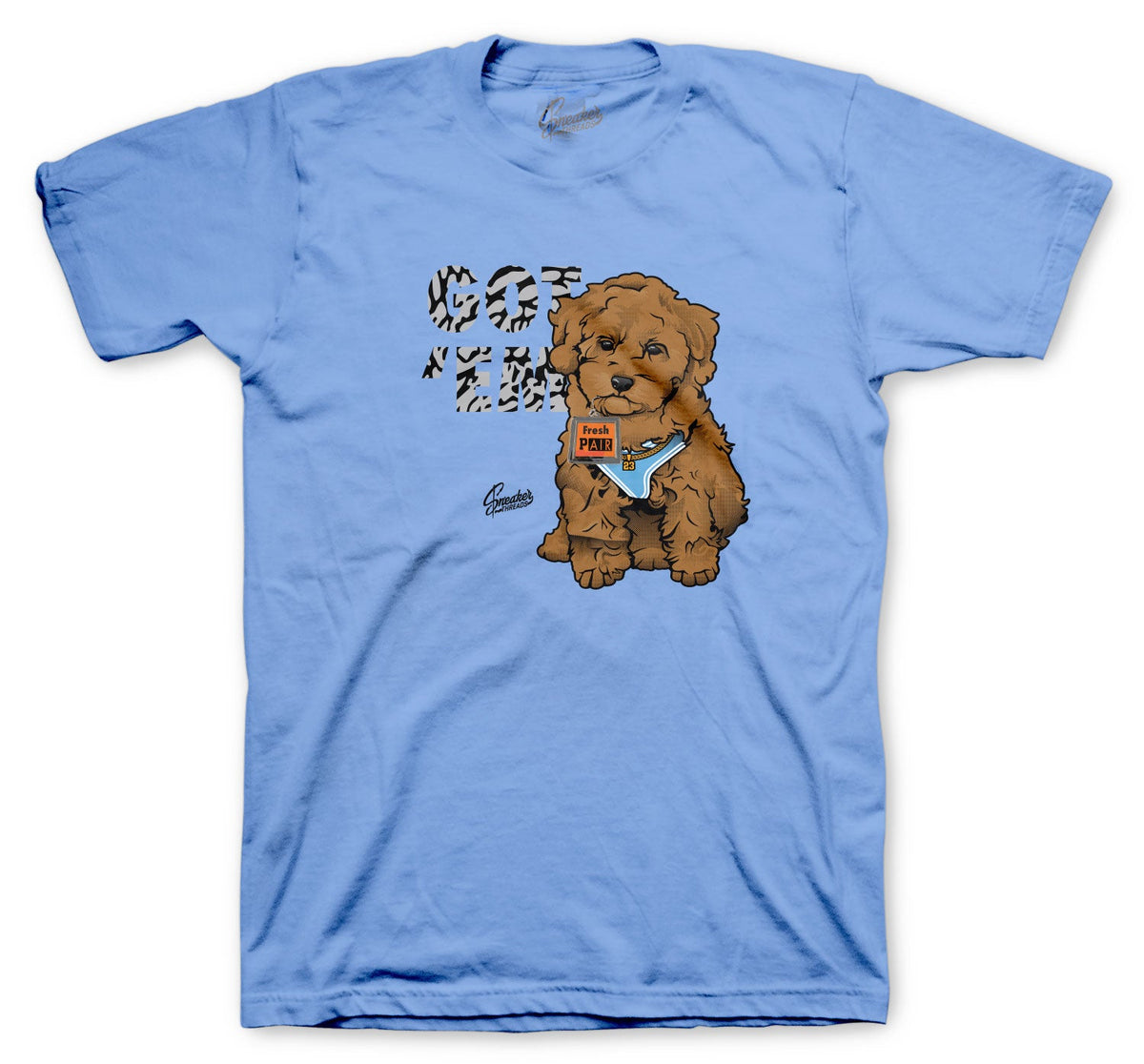 Retro 3 Valor Blue Got Em Shirt