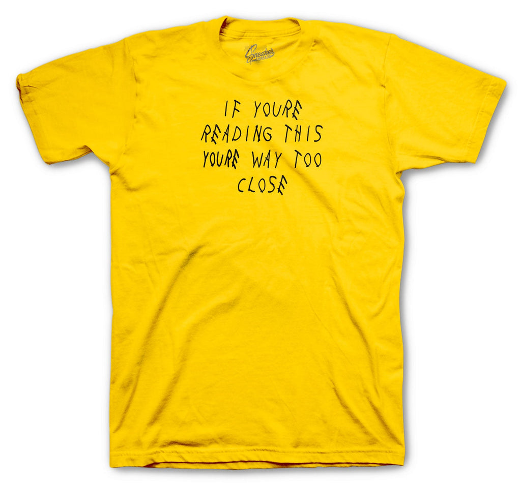 Retro 12 University Gold Finesse Shirt