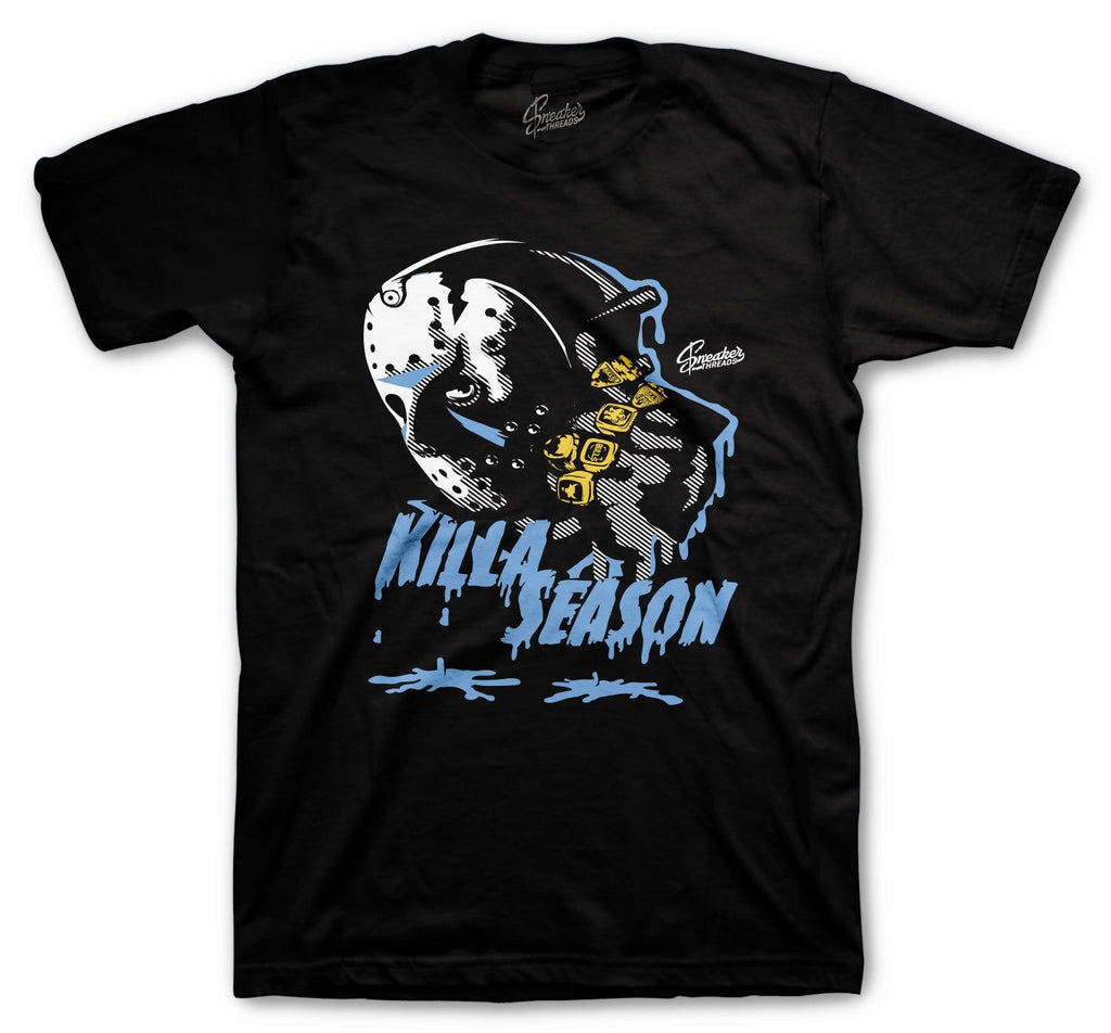 Retro 3 Valor Blue Killer Season Shirt