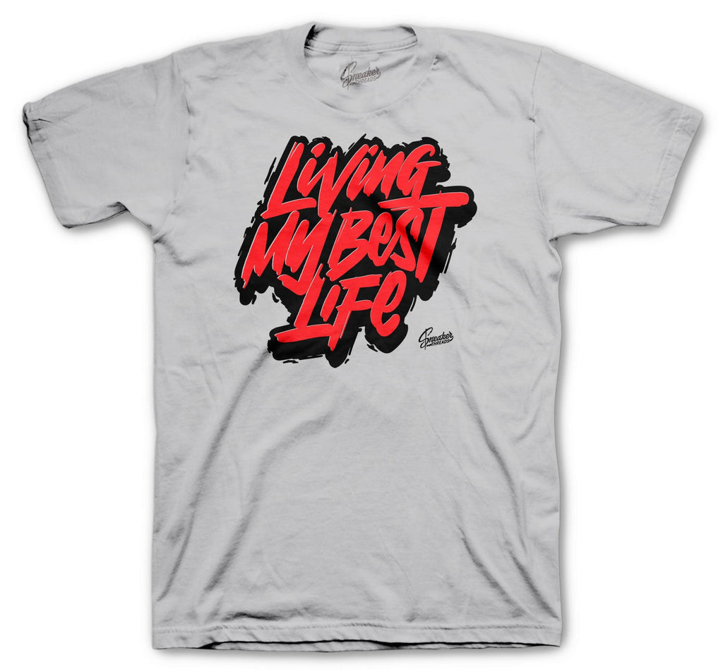 Retro 11 Black Cement Living Life  Shirt