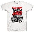 Retro 5 Fire Red Young Wild Shirt