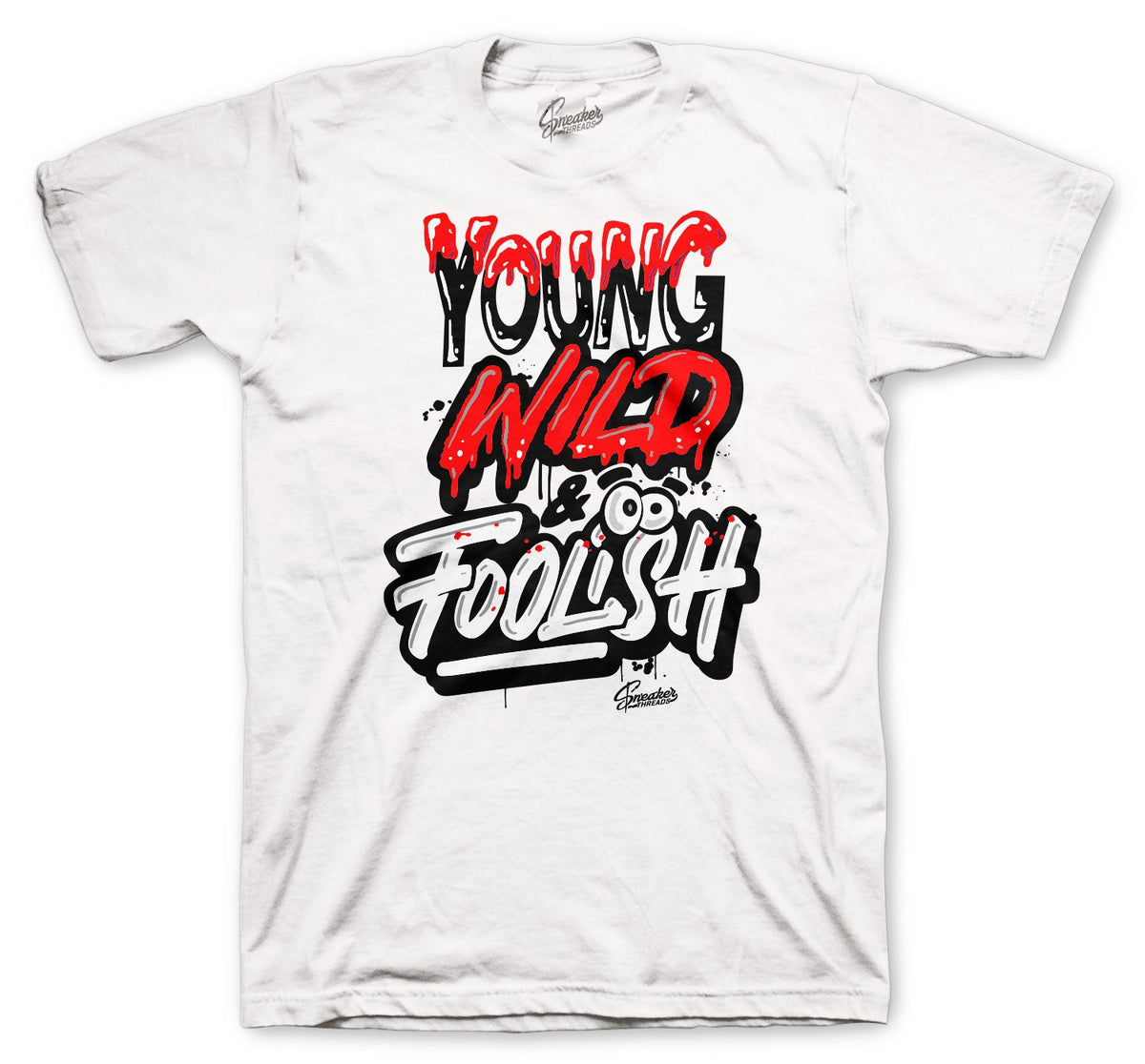 Retro 4 Red Metallic Young Wild Shirt