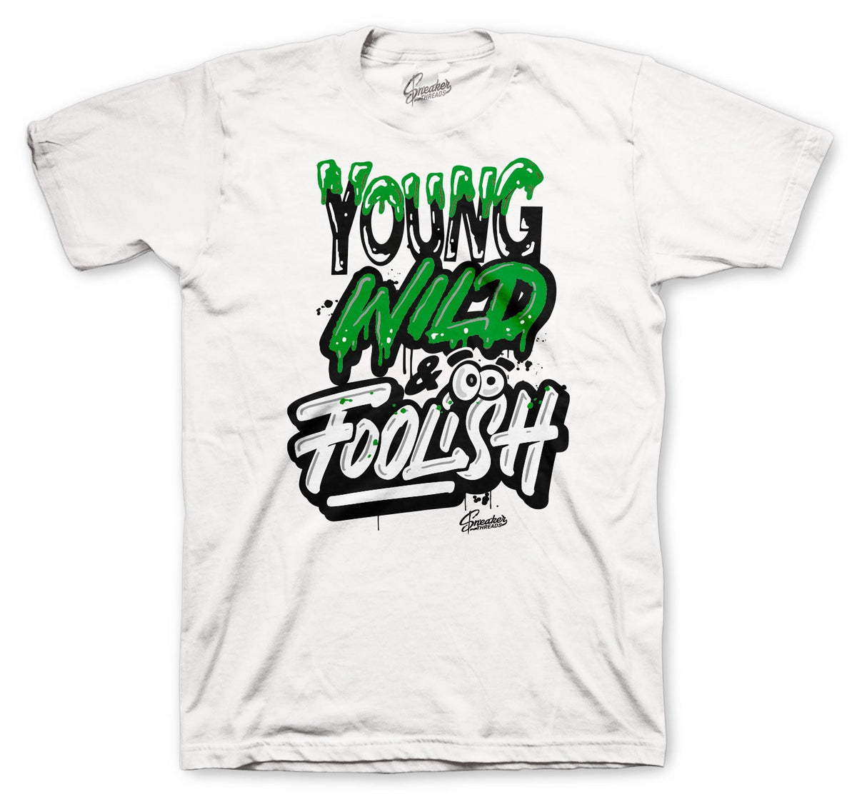 Retro 4 Green Metallic Young Wild Shirt