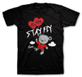 Retro 14 Gym Red Money Over Love Shirt