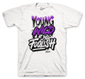 Retro 4 Purple Metallic Young Wild Shirt