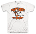 Retro 4 Orange Metallic Scared Money Shirt
