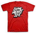 Retro 14 Gym Red Living Life Shirt